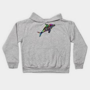 Dolphin Animal Line Art Decorative Decoration Kids Hoodie